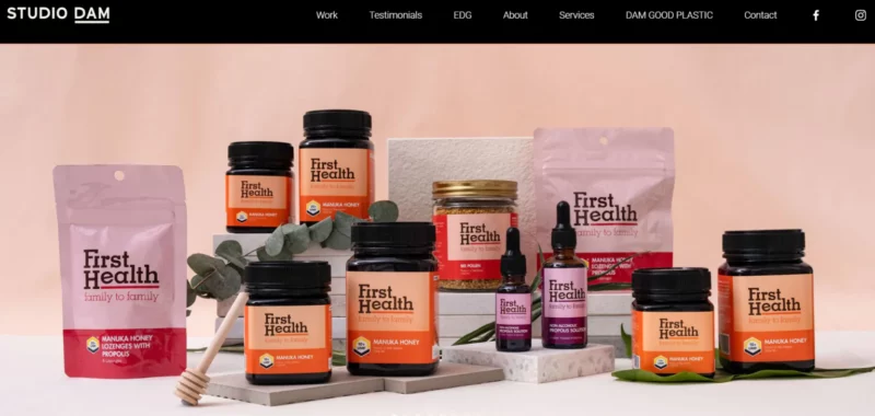 STUDIO DAM - one of the best branding agencies in Singapore. Best known for brand strategy, brand redesigning, and positioning. 