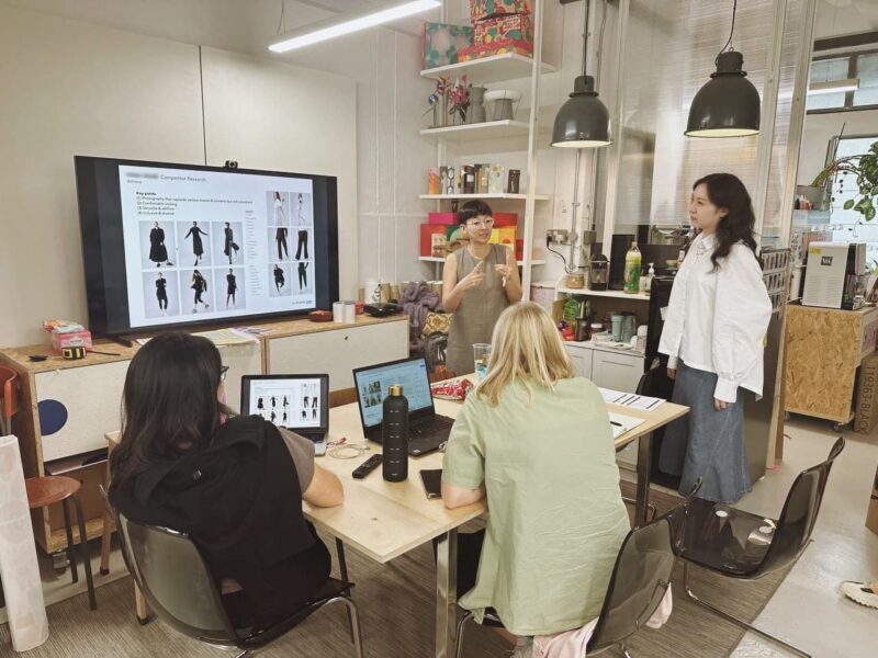 STUDIO DAM Team at a brainstorming session